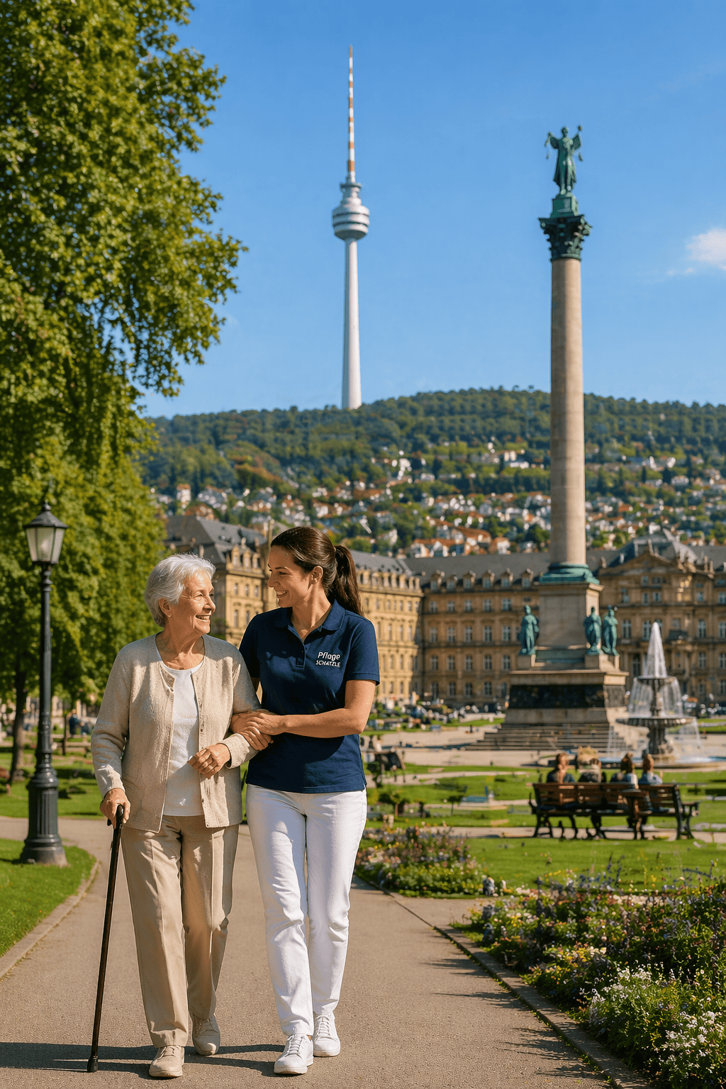24 Stunden Pflege in Stuttgart Betreuung zu Hause Alltagssituation