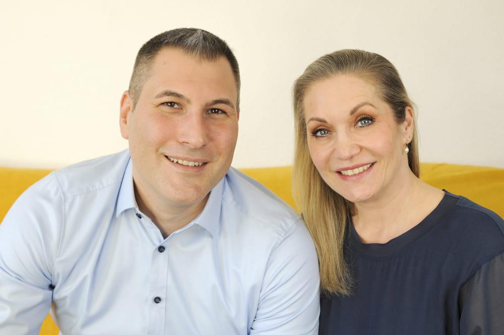 Simon und Melanie Schätzle, Ansprechpartner von Pflege-Schätzle