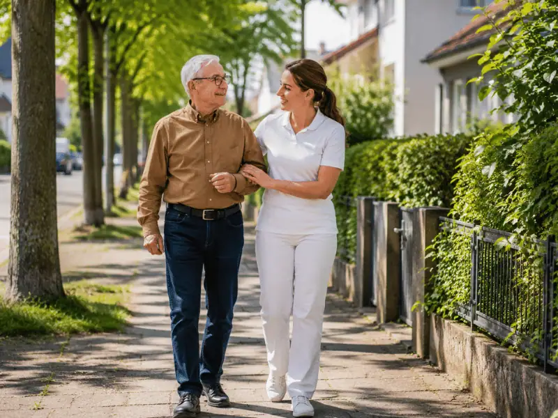 Betreuungszeiten und Tagesstruktur bei der 24 Stunden Pflege in Biberach an der Riß